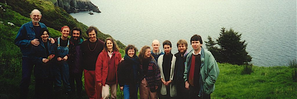 The first group of students on One Year Retreat